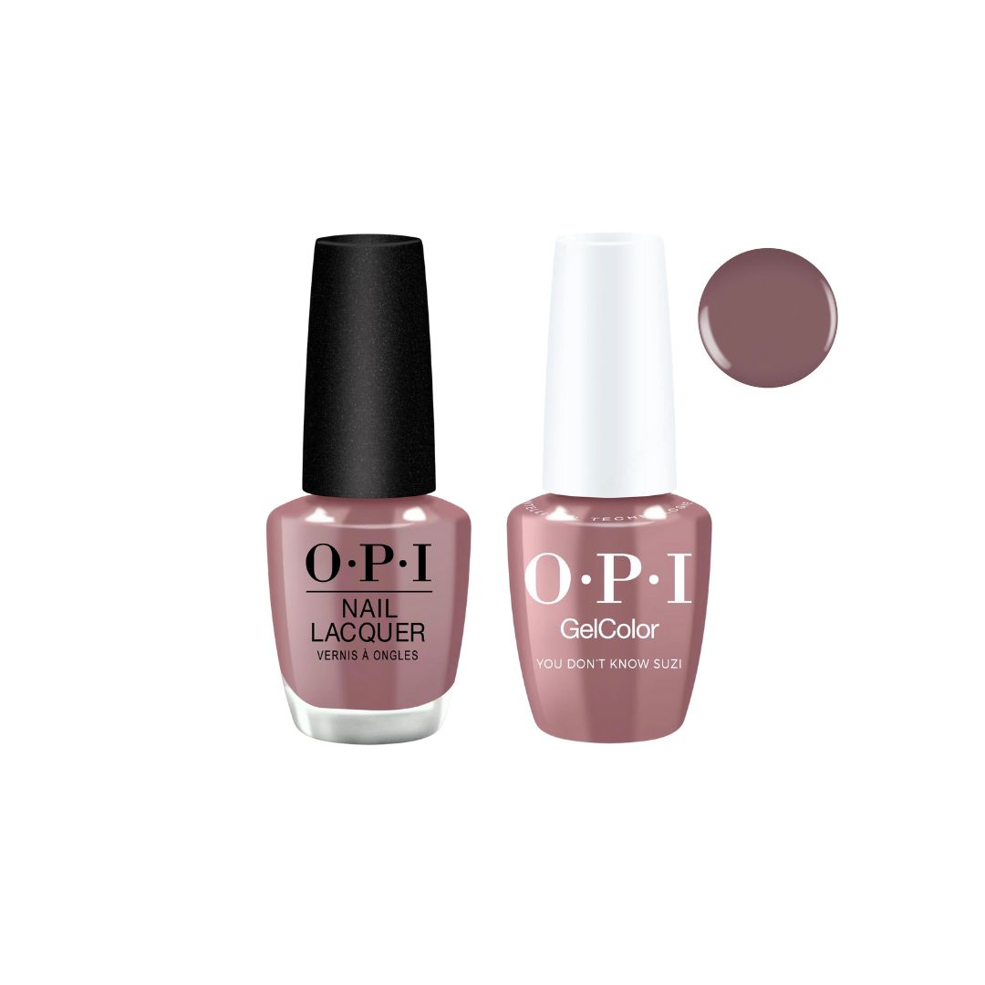 OPI You Don’t Know Suzi S063 - Gel &amp; Lacquer Combo