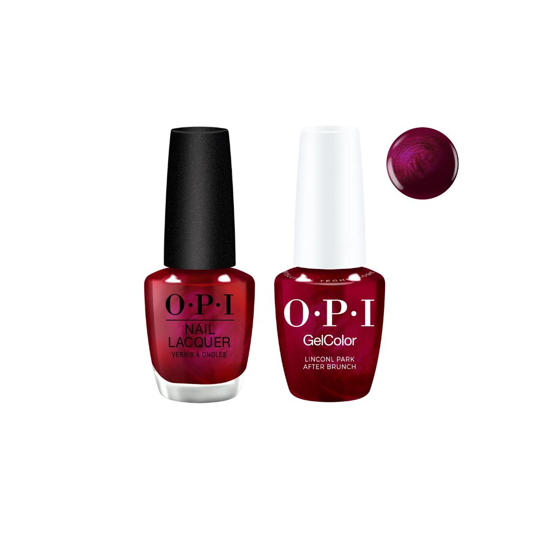 OPI Lincoln Park After Brunch S071 - Gel &amp; Lacquer Combo