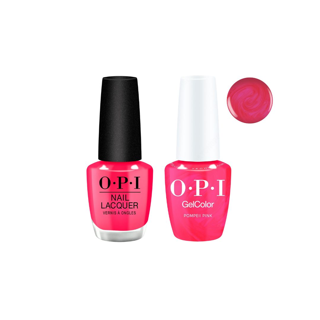 OPI Pompeii Pink S067 - Gel &amp; Lacquer Combo