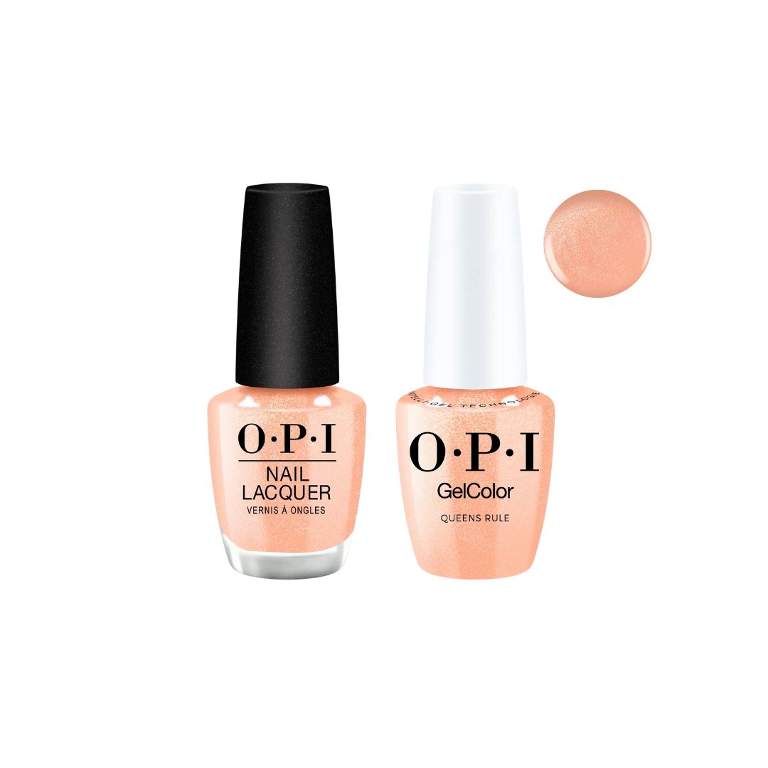 OPI Queens Rule S066 - Gel &amp; Lacquer Combo