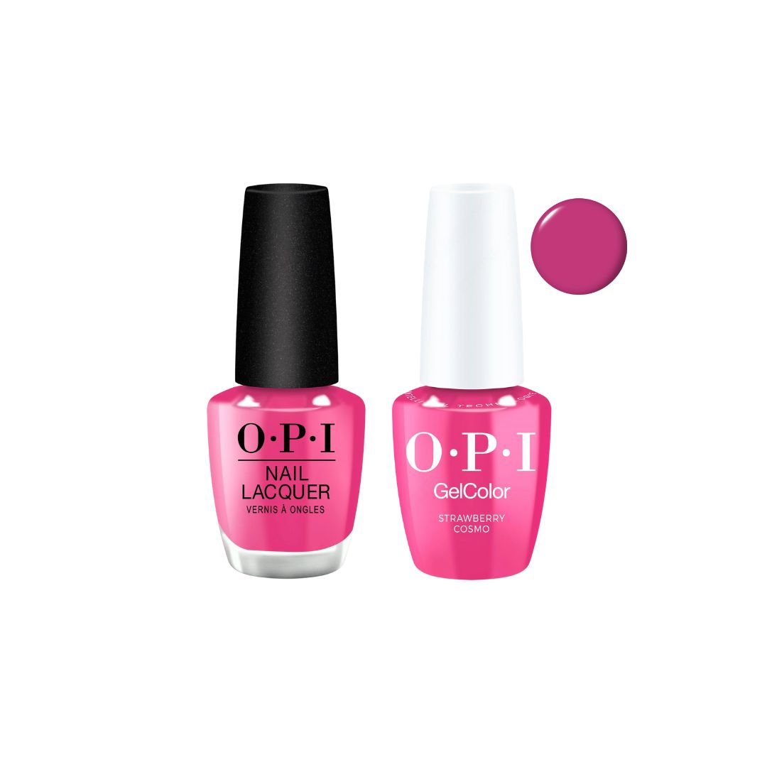 OPI Strawberry Cosmo S070 - Gel &amp; Lacquer Combo