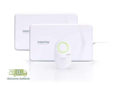 Monitor oddechu Nanny BM-03, monitor oddechu dla niemowlat, niania elektroniczna bez kamery, darmowa dostawa