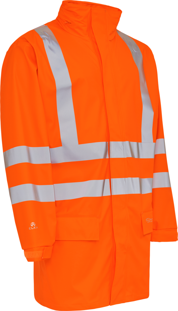 Elka Rainwear Dry Zone Visible Jacke Extra länge