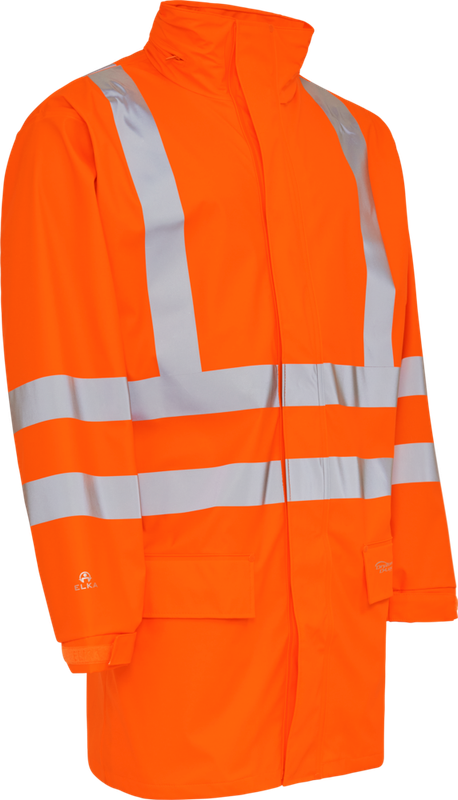 Elka Rainwear Dry Zone Visible Jacke Extra länge