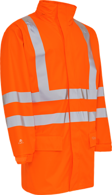 Elka Rainwear Dry Zone Visible Jacke Extra länge