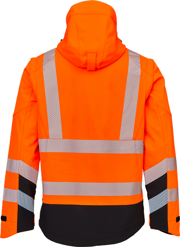 Elka Rainwear Visible Xtreme Softshelljacke mit abnehmbaren Ärmel