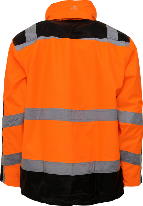 Elka Rainwear Visible Xtreme Oxford Regenjacke mit Reflexband