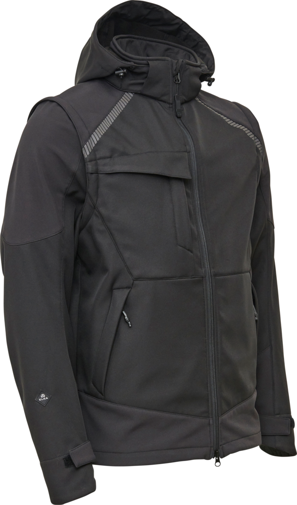 Elka Rainwear Working Xtreme Softshelljacke mit abnehmbaren Ärmel