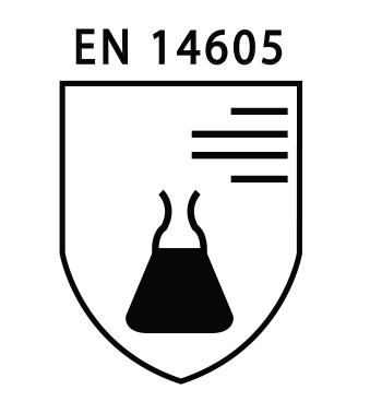 EN 14605 -  SCHUTZKLEIDUNG GEGEN FLÜSSIGE CHEMIKALIEN