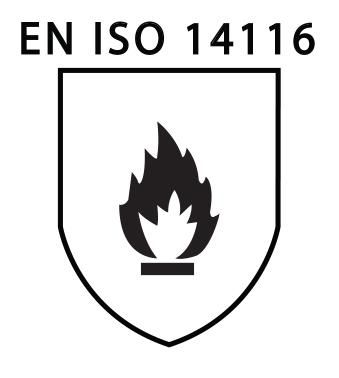 EN ISO 14116 - SCHUTZ GEGEN FLAMMEN