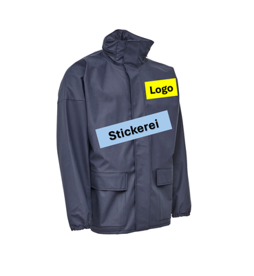 Elka Rainwear Stickerei