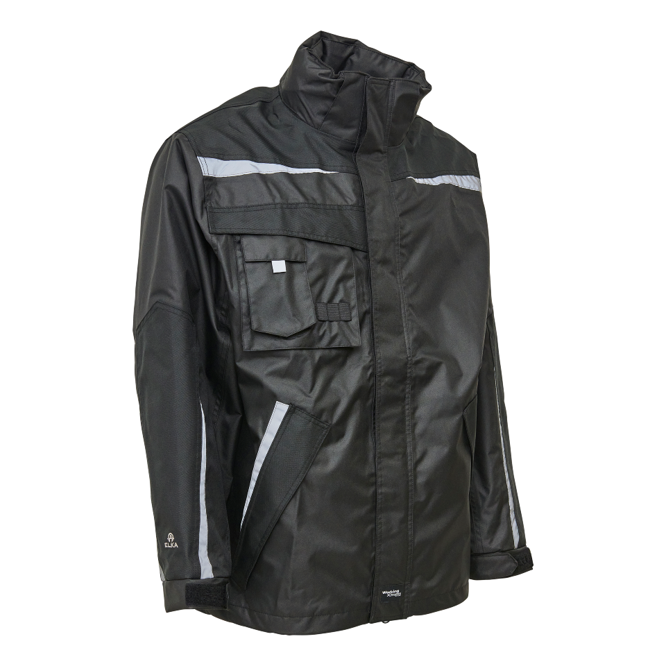 Elka Rainwear Working Xtreme Oxford Regenjacke mit Reflex