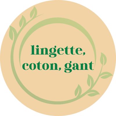 Lingette, coton, gant