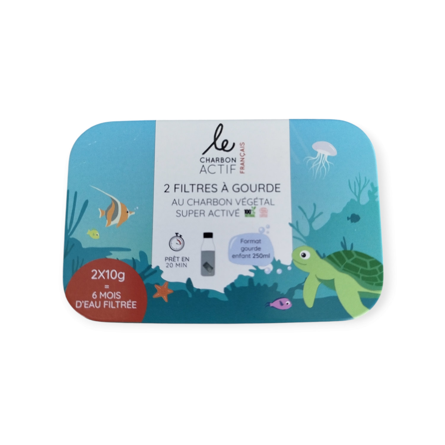 Filtre au Charbon  "Gourde enfant"