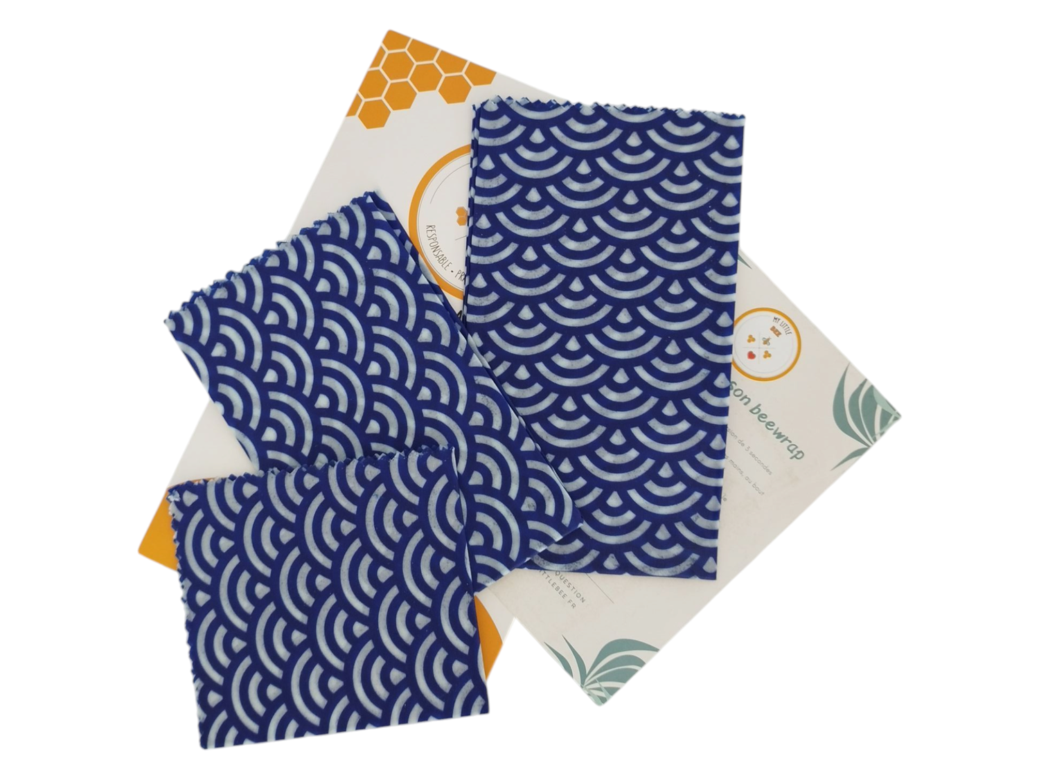 Bee Wrap "Vagues"