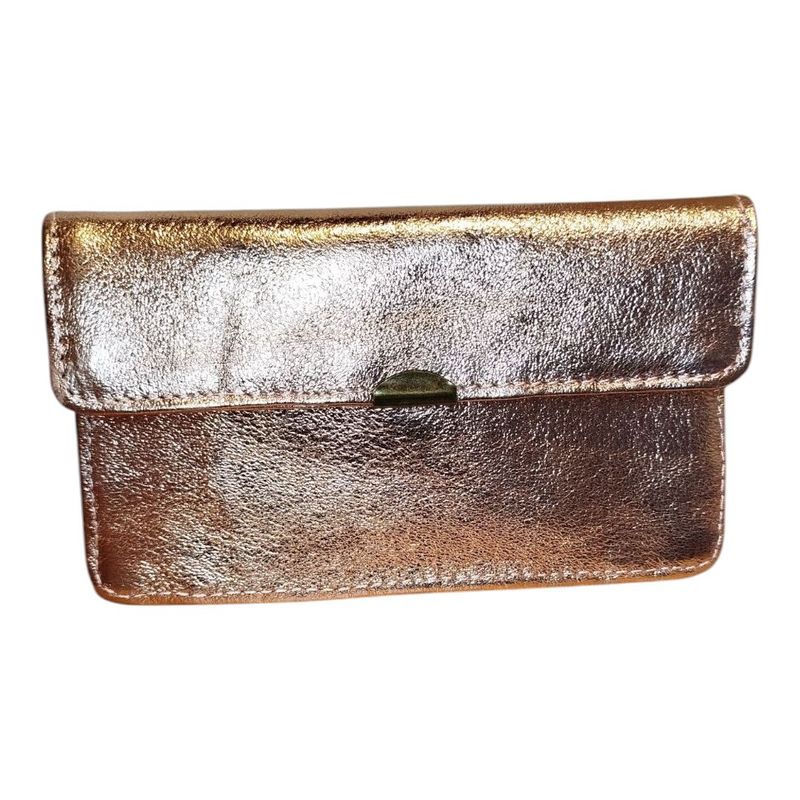 Porte-monnaie tabatière pailleté