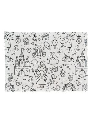 Set de table à colorier, lavable Princesses