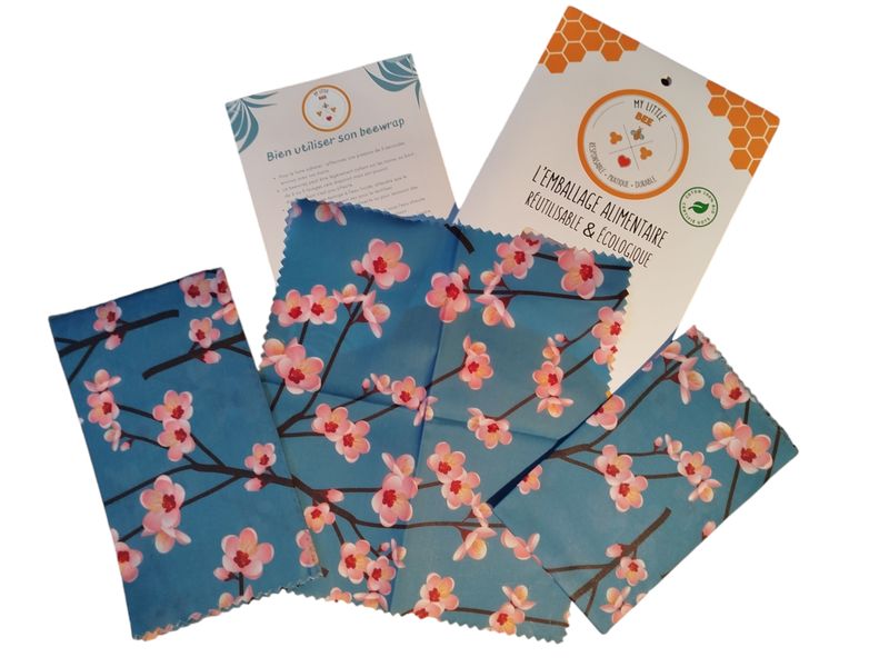 Bee Wrap "Cerisier"