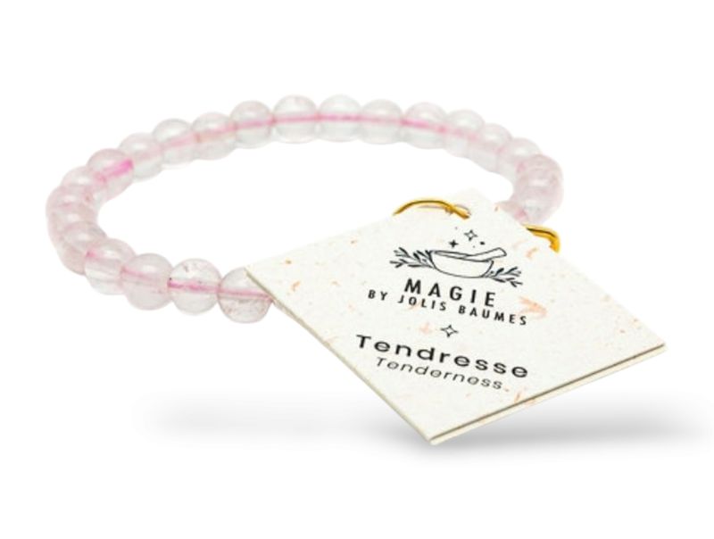 Bracelet Tendresse Quartz rose