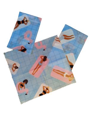 Bee Wrap "Piscines"