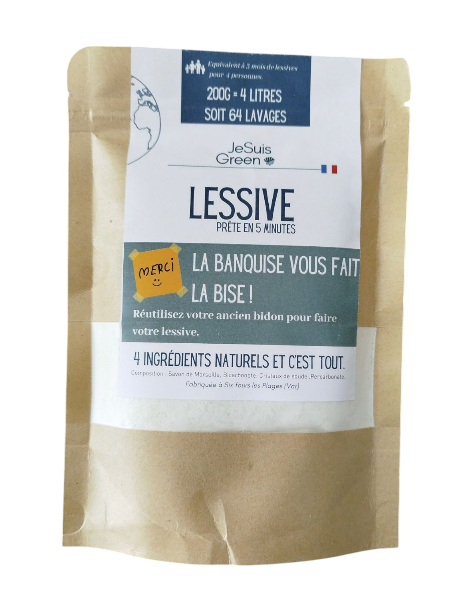 Lessive 64 lavages