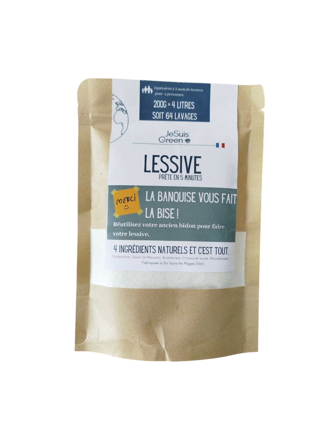 Lessive 64 lavages