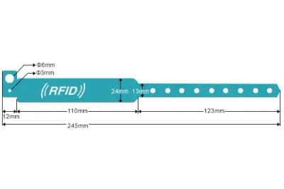 Bracelet médical en plastique