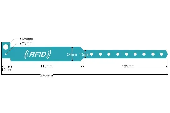 Bracelet médical en plastique