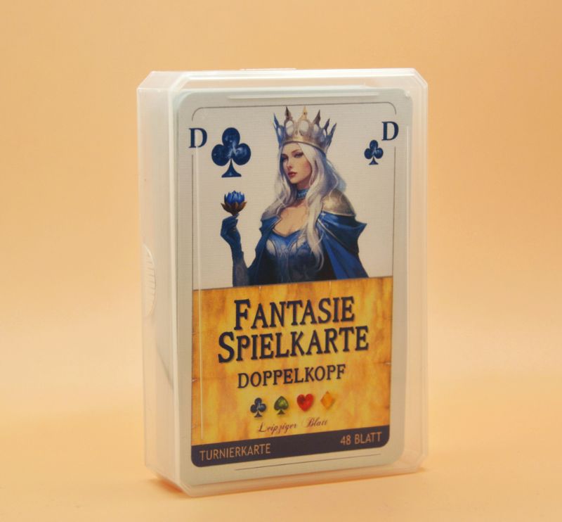 Fantasie-Spielkarte Doppelkopf