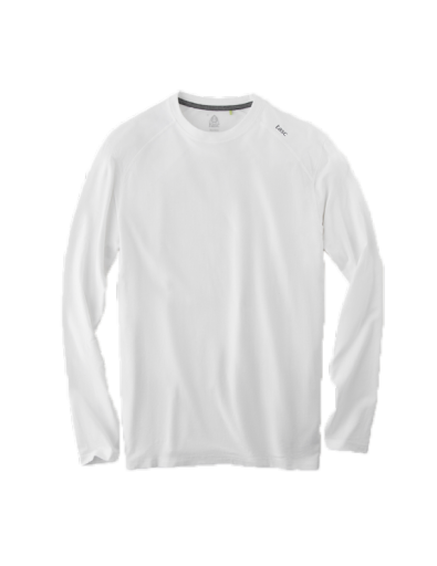 Tasc Performance- Carrollton LS White TM310-001, Size: XL