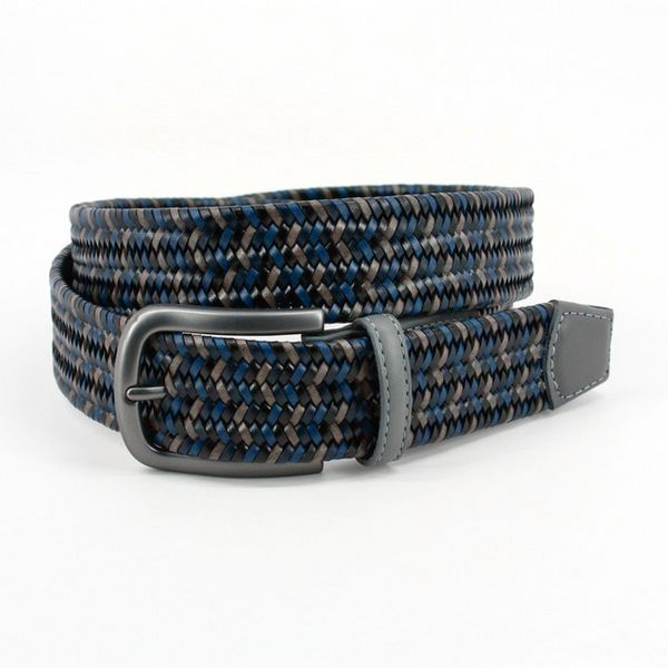 Torino- Stretch Woven Leather Belt 54109