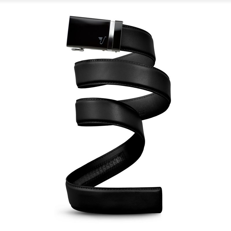 Mission Belt- Adjustable Leather Belt, Colour: 4BK-HOL, Size: C