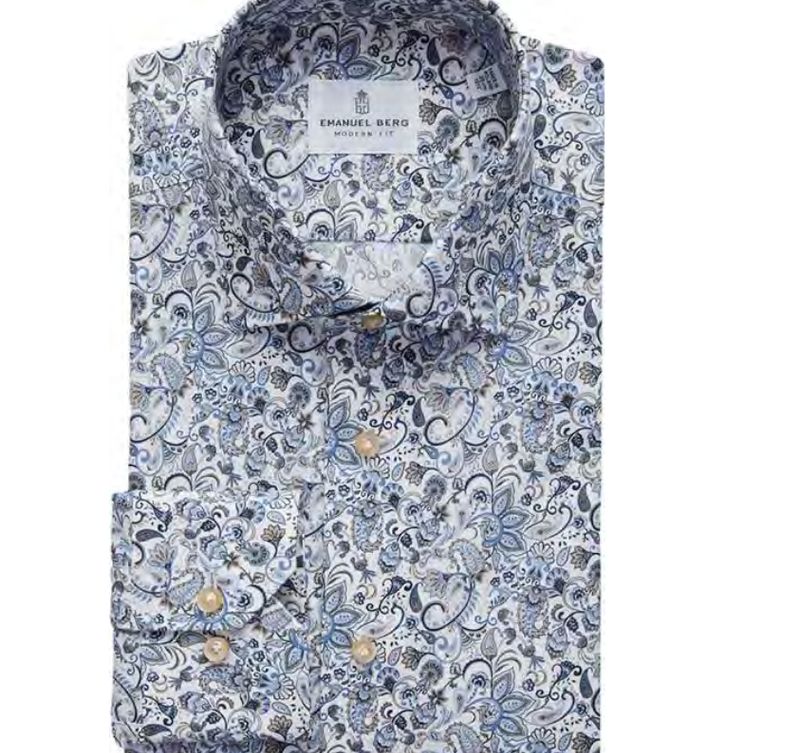 Emanuel Berg- OP Paisley Poplin 19671  SS26