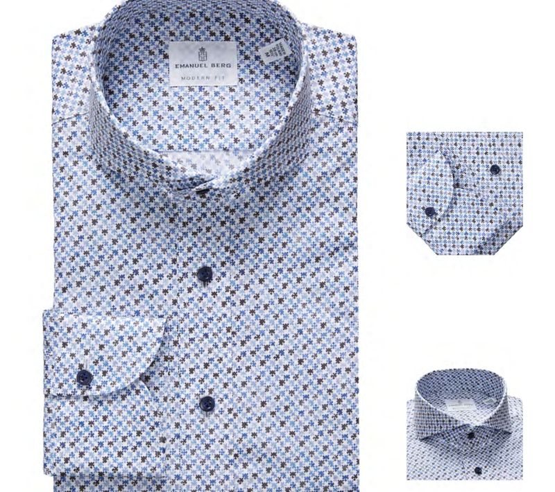 Emanuel Berg- OP Geometric Printed Poplin 19230 SS26