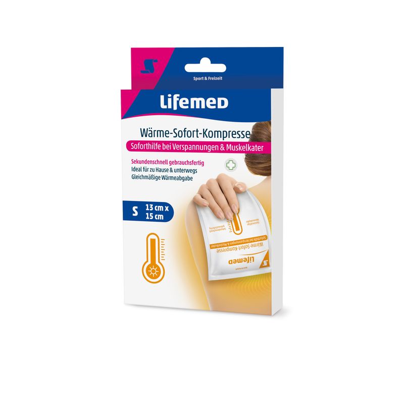 Lifemed Wärme- Sofort- Kompresse- 1 Stück