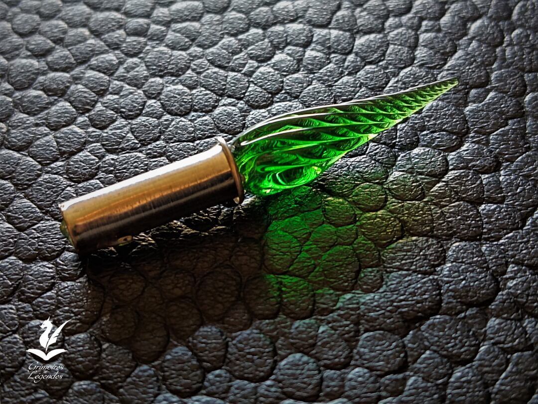 Embout en Verre Vert