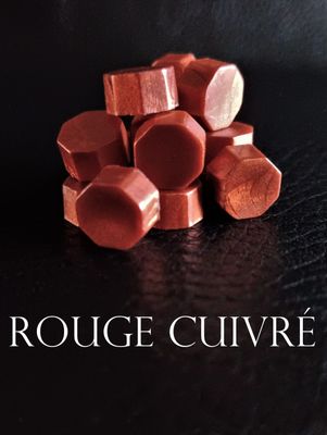 Pastilles de Cire Rouge Cuivré Pastilles de Cire Rouge Cuivré
