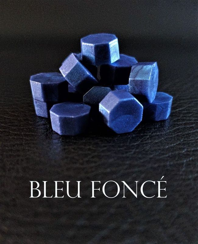 Pastilles de Cire Bleu Foncé