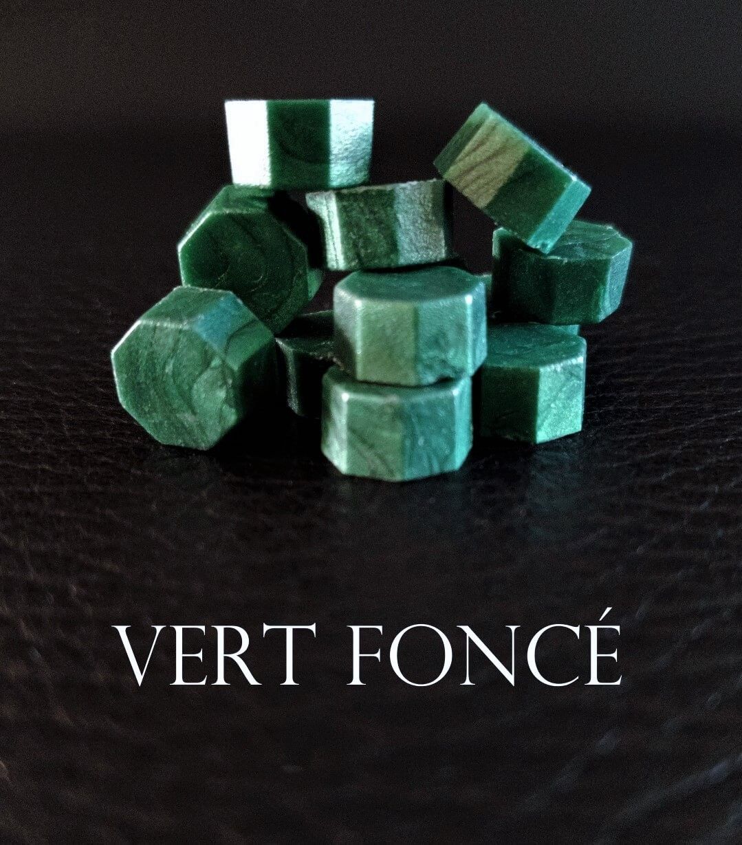 Pastilles de Cire Vert Foncé