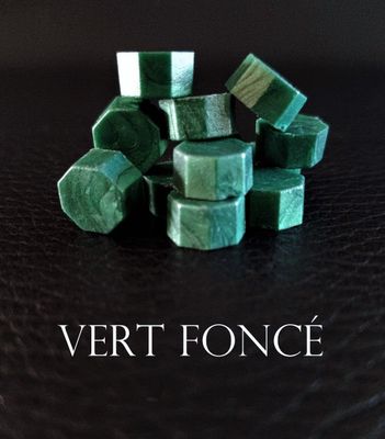 Pastilles de Cire Vert Foncé
