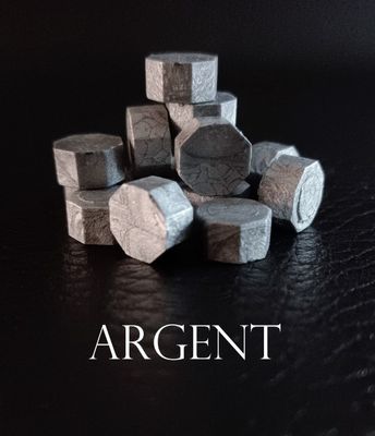 Pastilles de Cire Argent