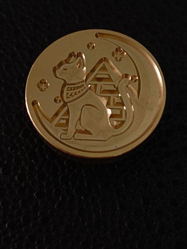 Sceau Chat Égyptien