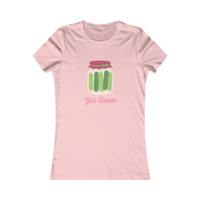 Girl Dinner Pickle Tee - Women&#39;s