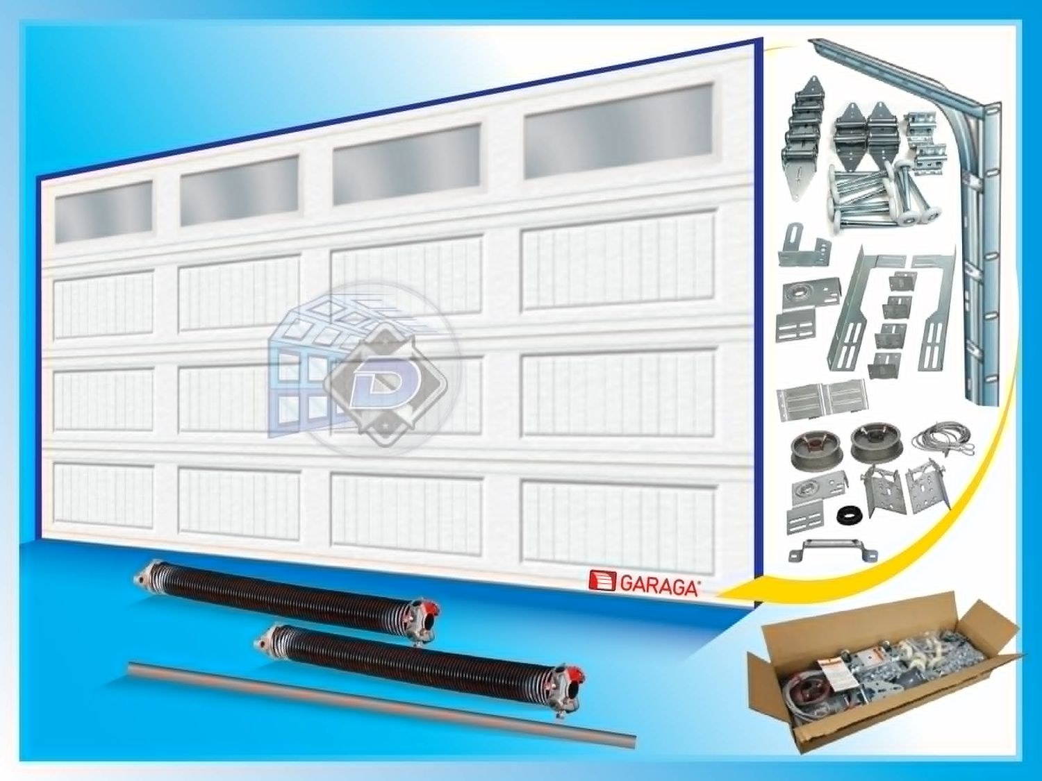 Acadia 138- 16x7 North hatley lp ICE WHITE Ready to Install Kit **Click for Other Sizes**