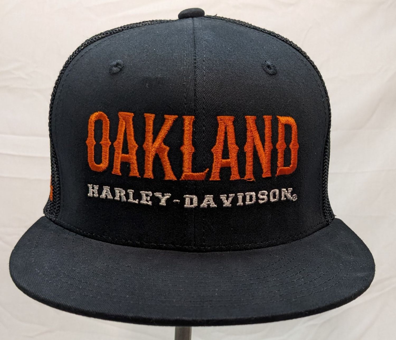 OAKLAND HARLEY-DAVIDSON TRUCKER BLK/WHT/O