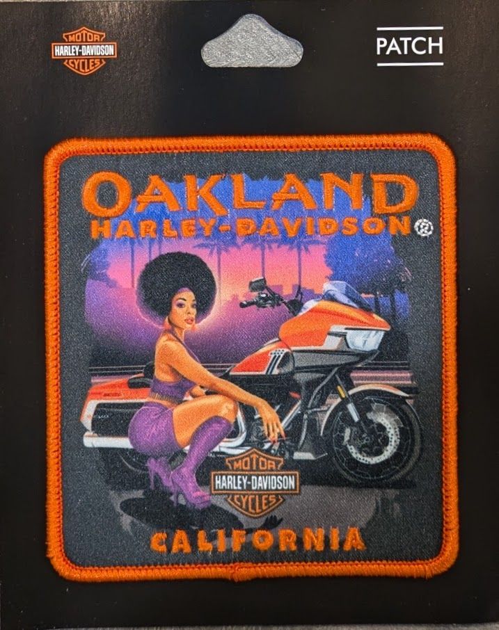 OAKLAND HARLEY-DAVIDSON PATCH