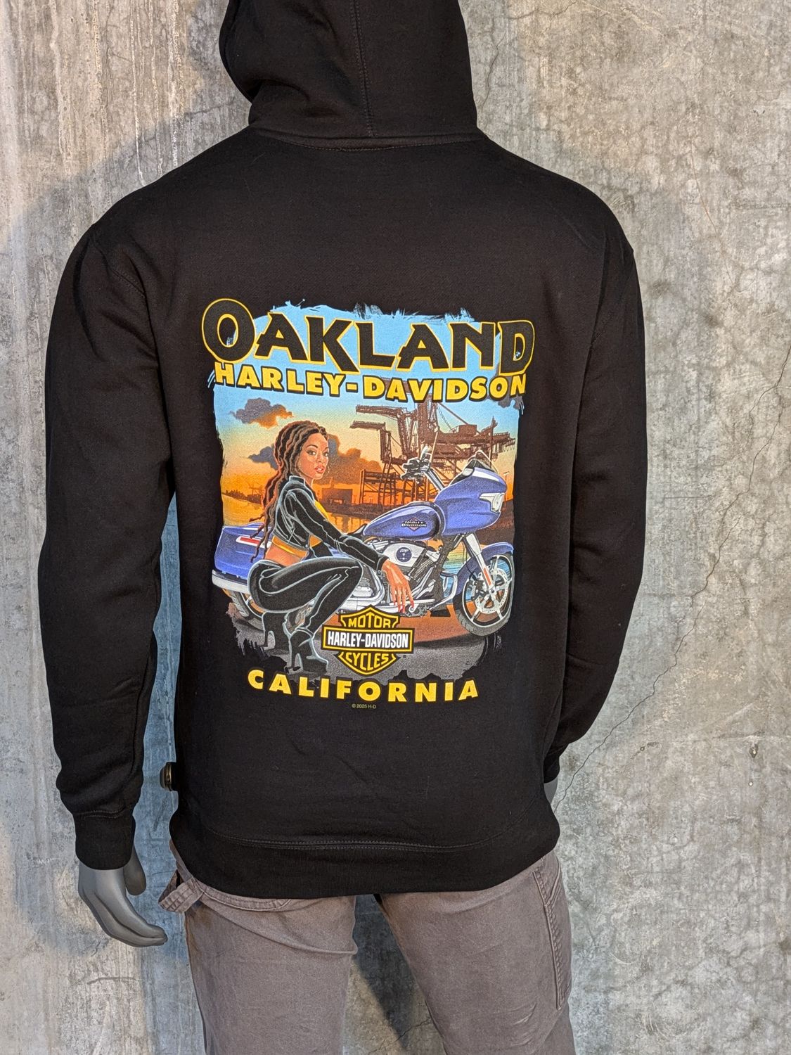 OAKLAND HARLEY-DAVIDSON FOXY 7 HOODIE