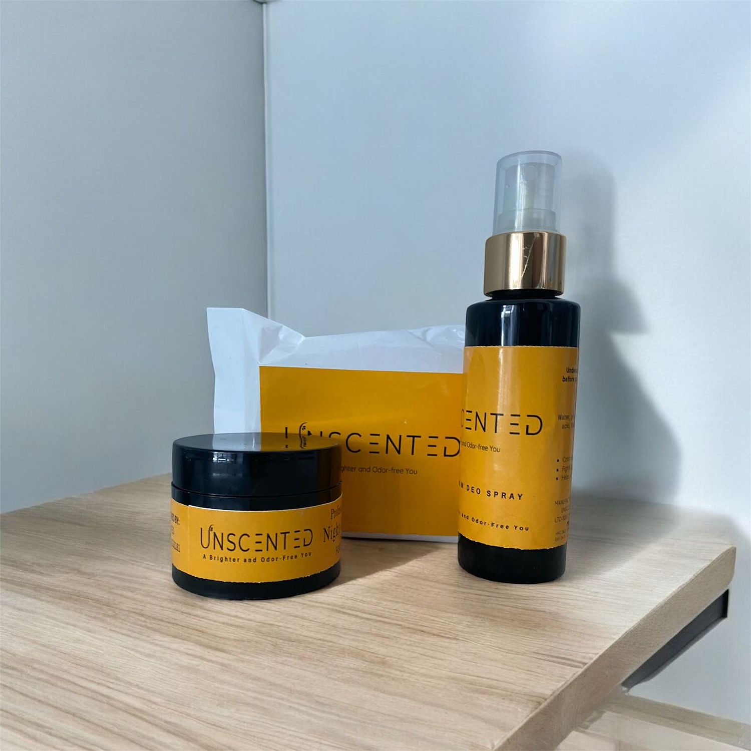 UNSCENTED Underarm Care Set