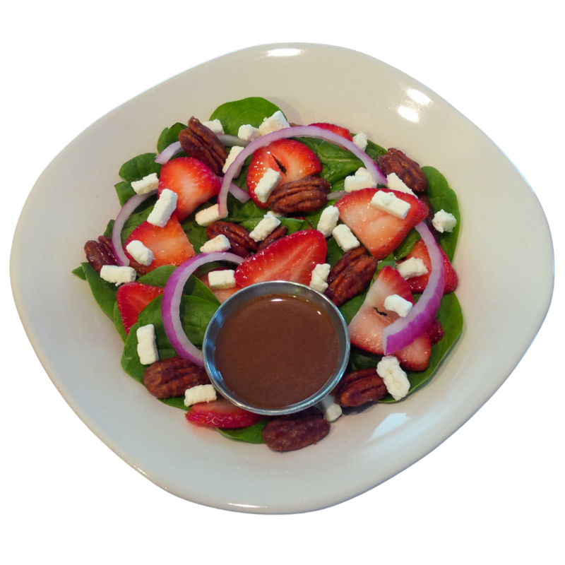 Baby Spinach &amp; Strawberry Salad