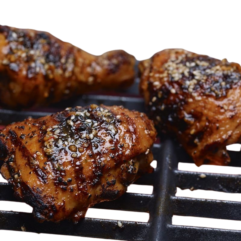 Peach N&#39; Bourbon Chicken